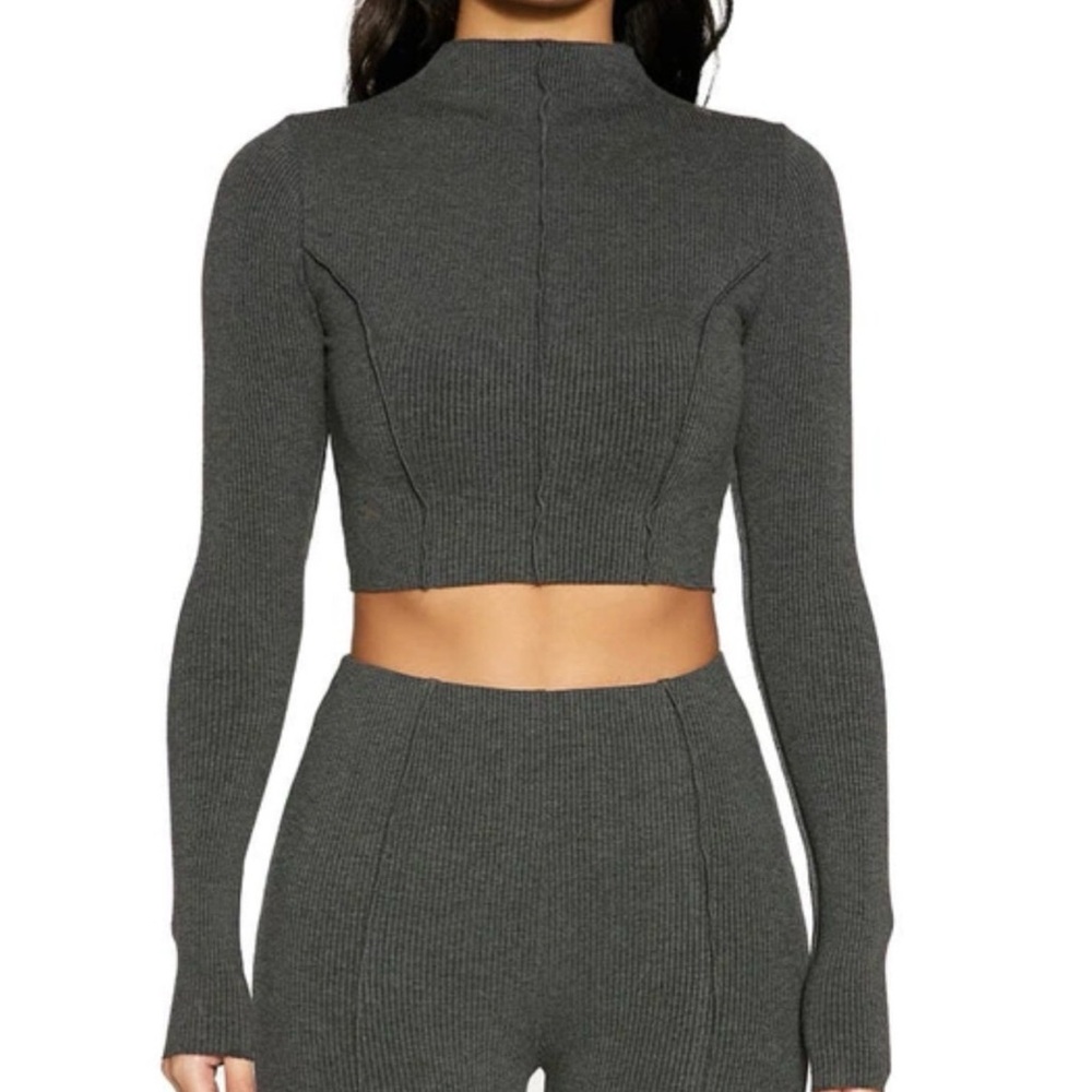 Naked Wardrobe Black Crop Top - Picture 5 of 6